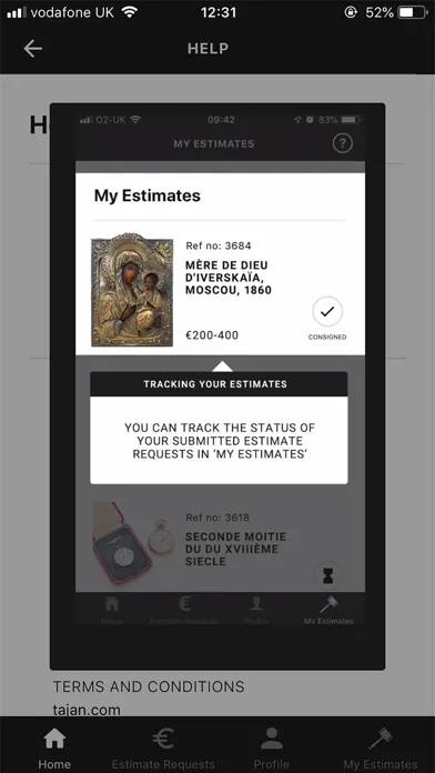 Tajan Art Valuations Screenshots