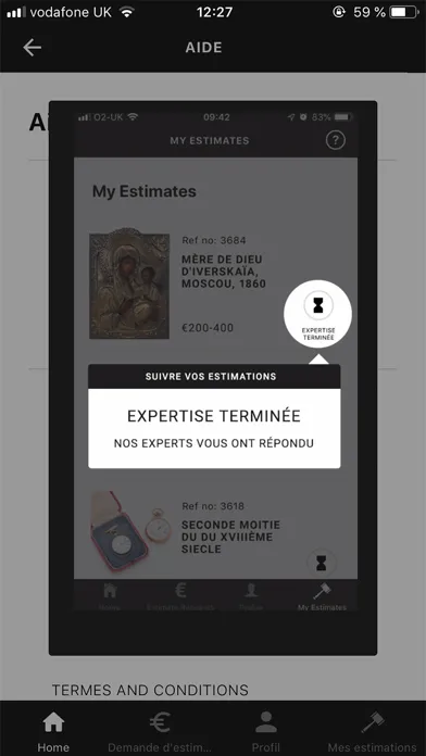 Tajan Art Valuations Screenshots