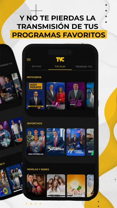 Zrzuty ekranu Televicentro (TVC)