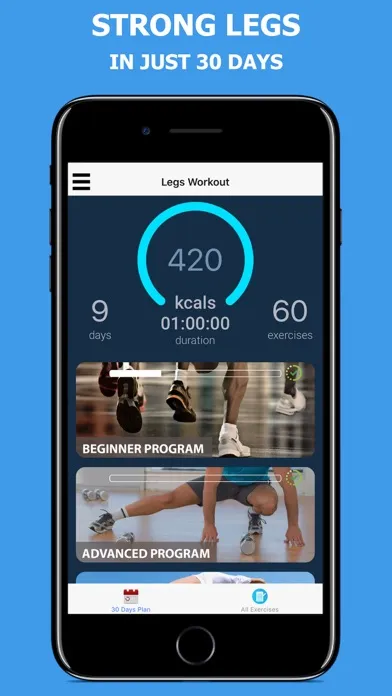 Legs Workout at Home স্ক্রিনশট