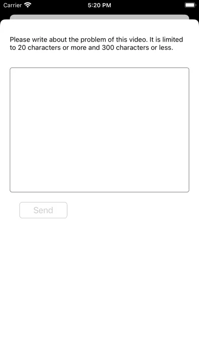 Capturas de tela do logVideo - video sharing app