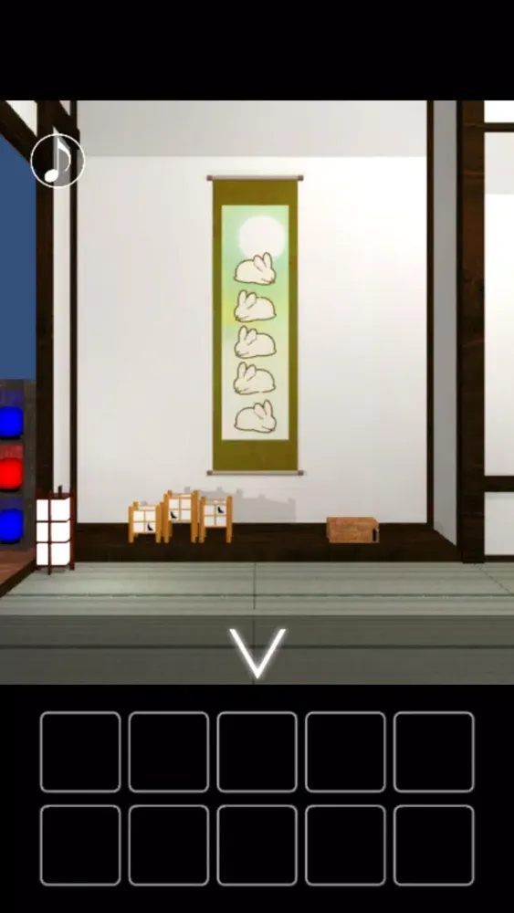 Captures d'écran de 脱出ゲーム　十五夜
