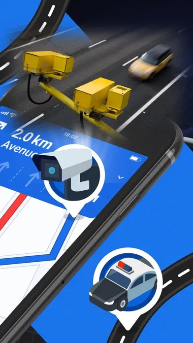 Capturas de tela do GPS Live Navigation