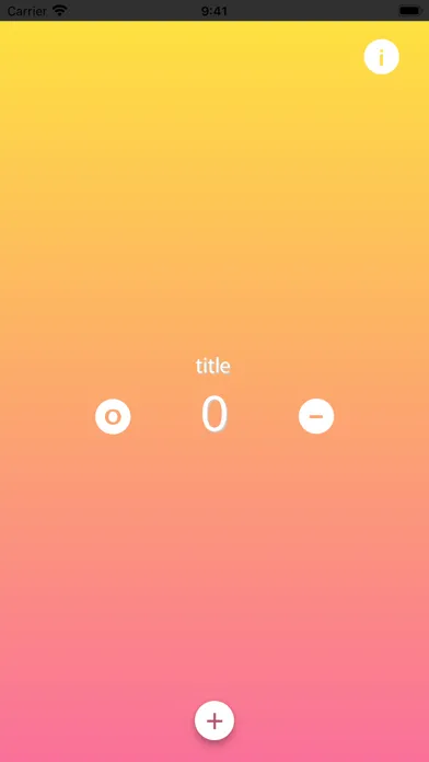 Gradient Counter Screenshots