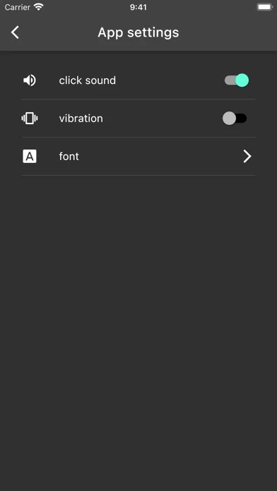 Gradient Counter Screenshots