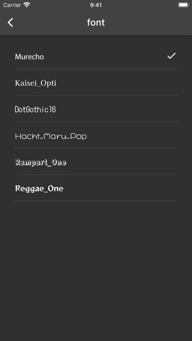 Gradient Counter Screenshots