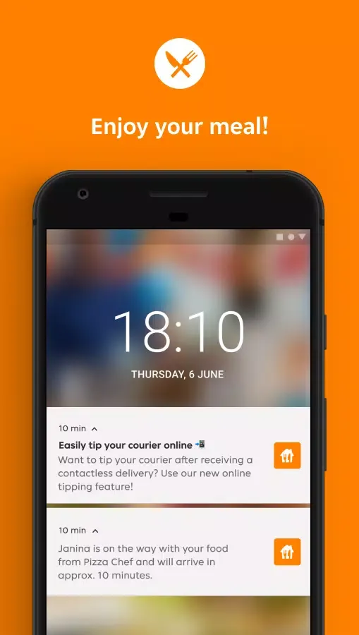 Capturas de pantalla de Thuisbezorgd.nl