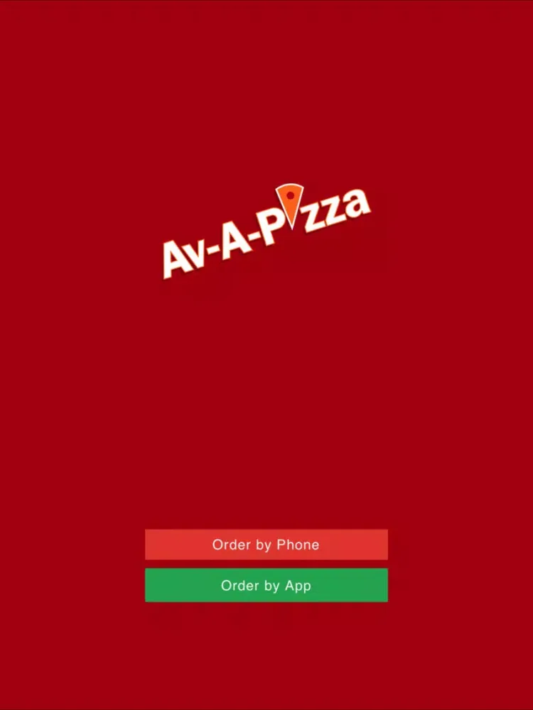 Tangkapan skrin Av-A-Pizza iPad 