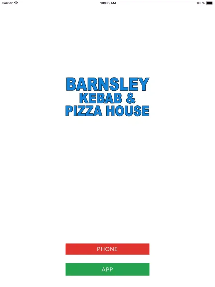 Zrzuty ekranu Barnsley Kebab & Pizza House iPad 