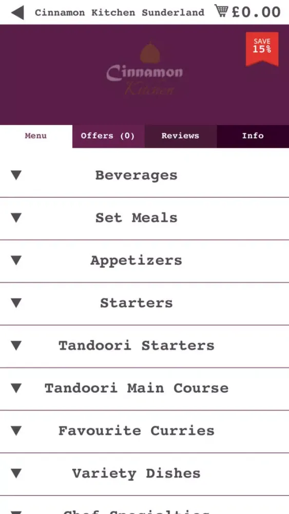 Cinnamon Kitchen Sunderland应用截图