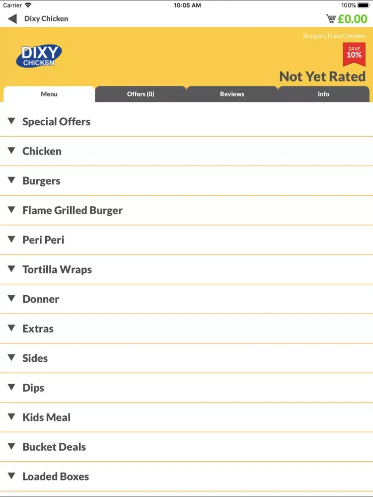 Zrzuty ekranu Dixy Chicken LS18 iPad 