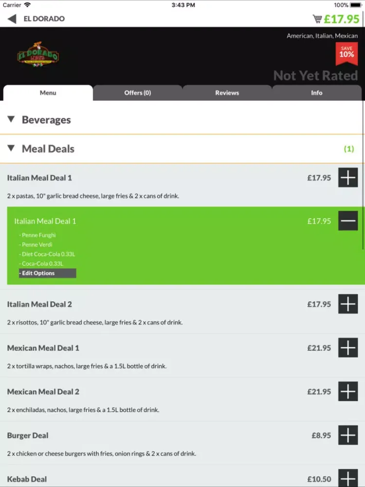 El Dorado L22 iPad  स्क्रीनशॉट