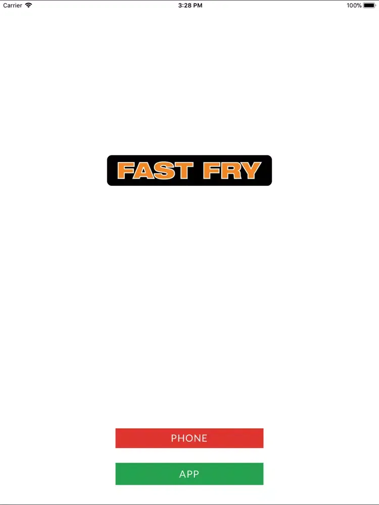 Tangkapan layar Fast Fry DH9 iPad 