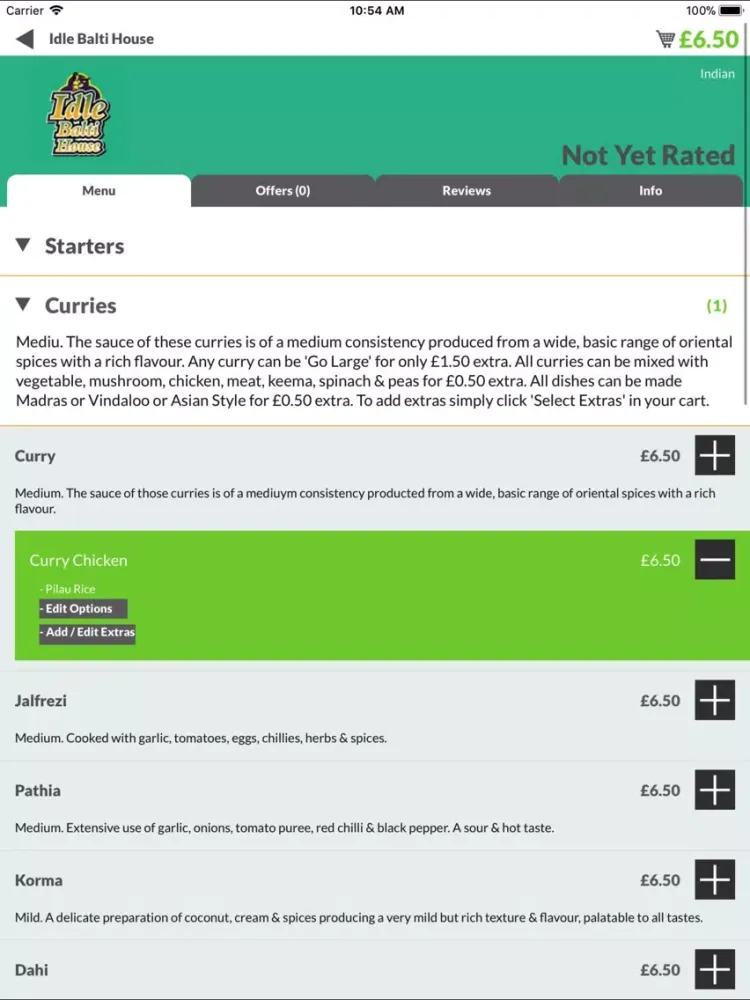 Idle Balti House iPad  স্ক্রিনশট