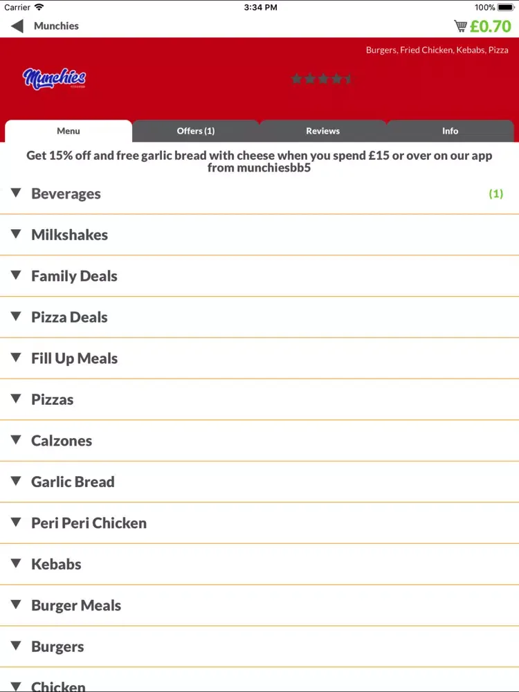 Munchies BB5 iPad  Screenshots