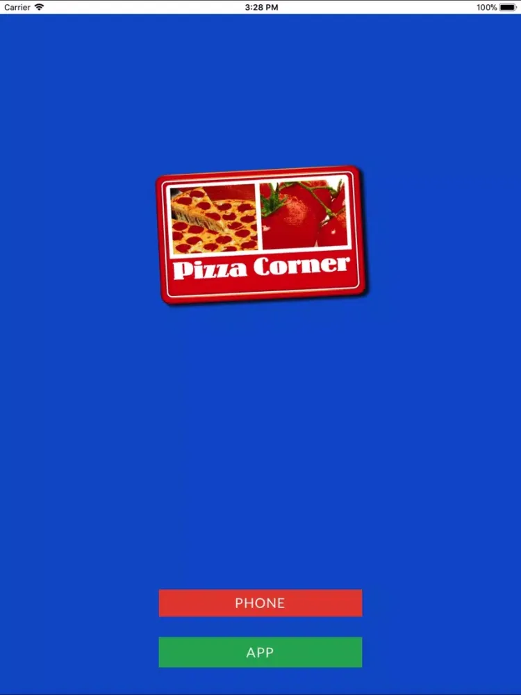 Pizza Corner WF1 iPad  Screenshots