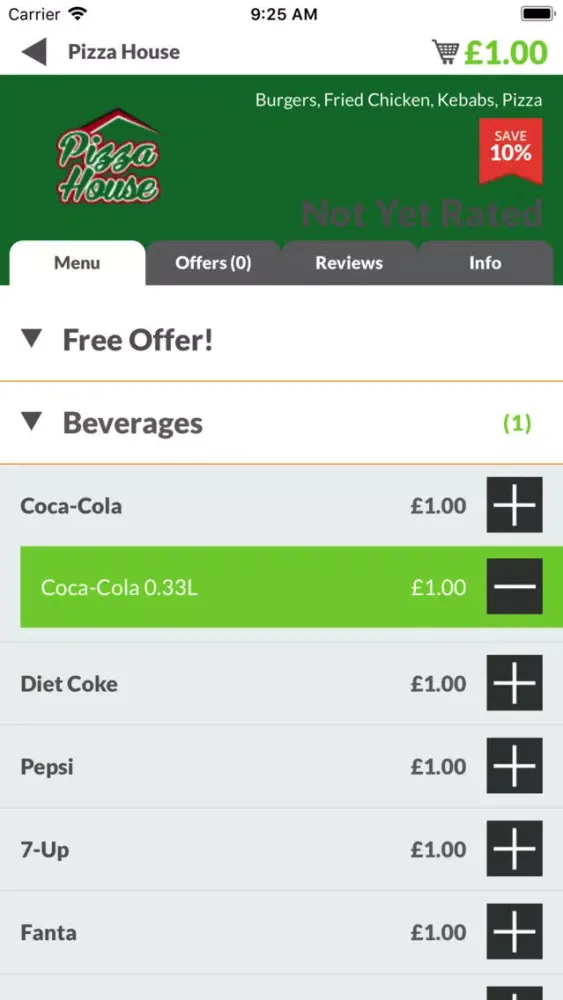 Pizza House L9 Screenshots