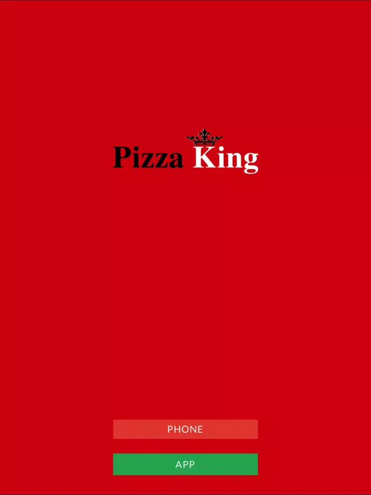 Zrzuty ekranu Pizza King NG15 iPad 