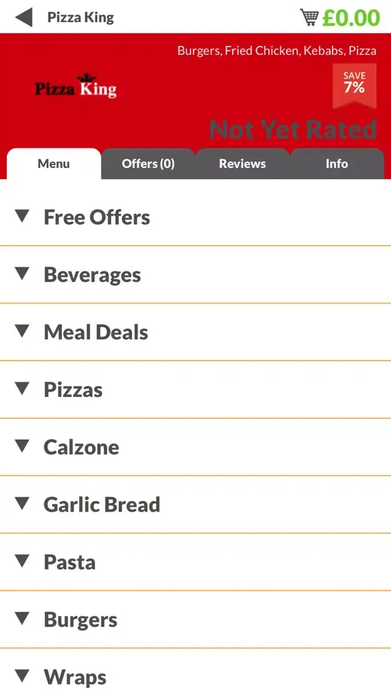 Zrzuty ekranu Pizza King NG15