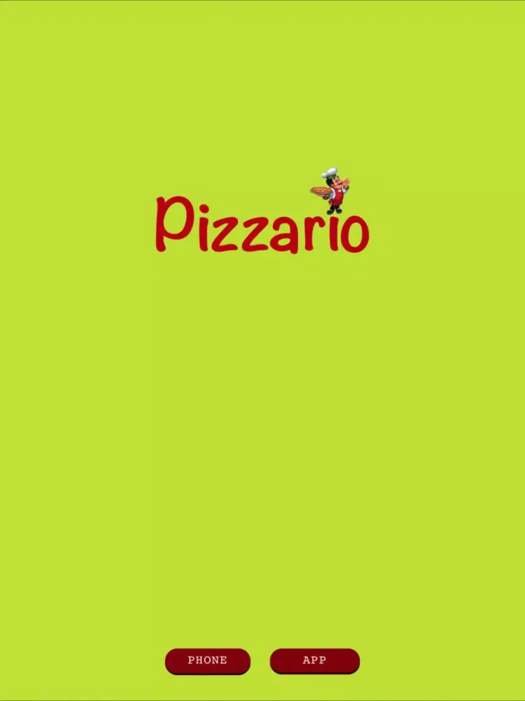 Pizzario L11 iPad  스크린샷
