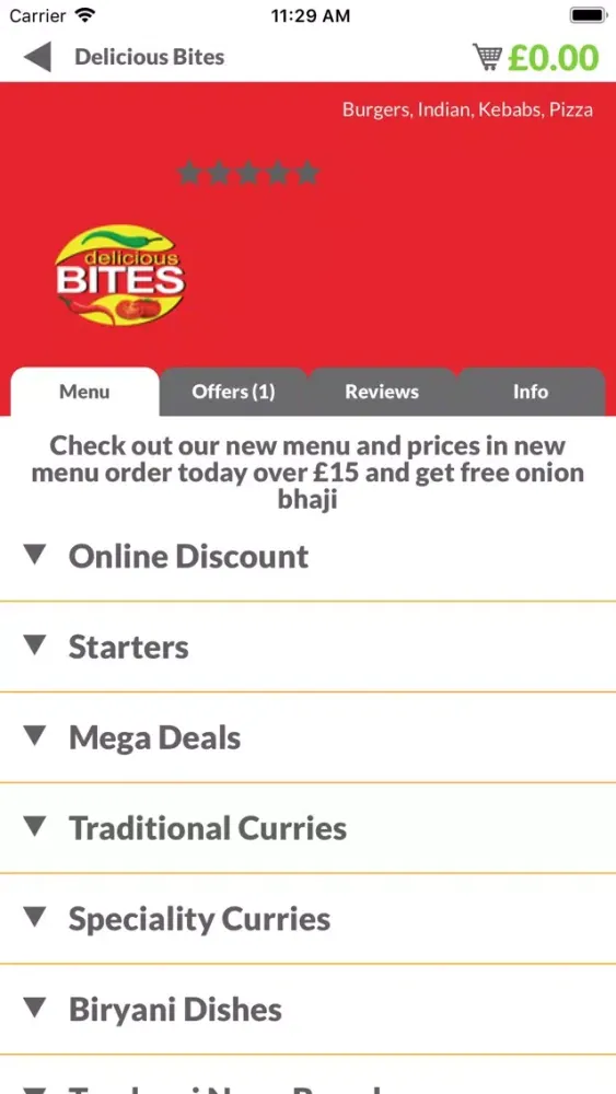 Delicious Bites HX3 Screenshots