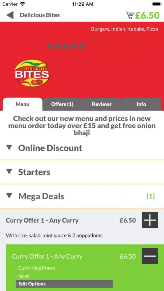 Delicious Bites HX3 Screenshots