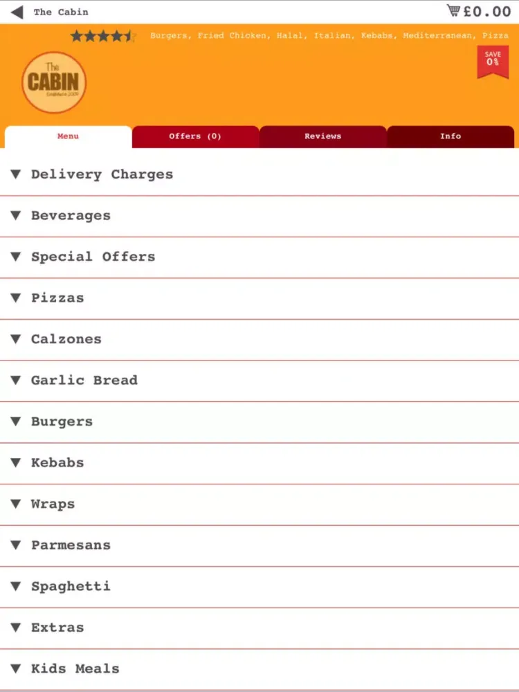 The Cabin YO17 iPad 应用截图