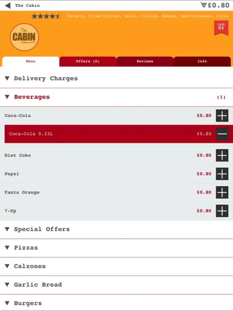 The Cabin YO17 iPad 应用截图