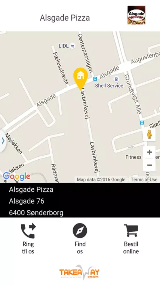 Alsgade Pizza Sonderborg Screenshots