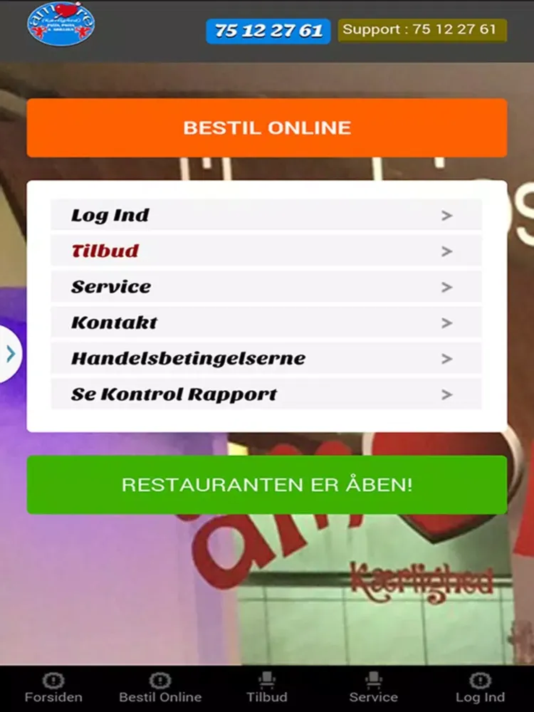 Captures d'écran de Amore Pizza Esbjerg iPad 