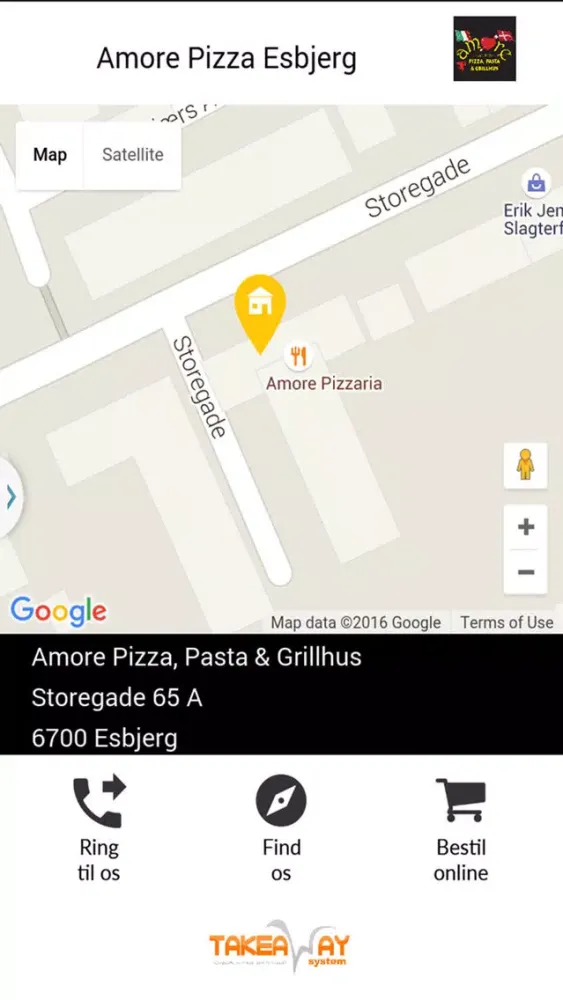 Captures d'écran de Amore Pizza Esbjerg