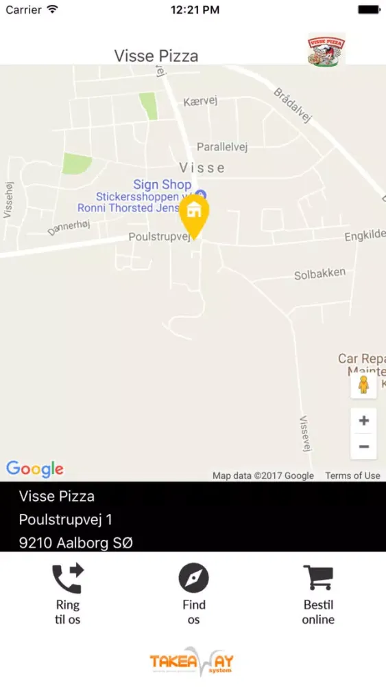 Visse Pizza Aalborg Ekran Görüntüleri