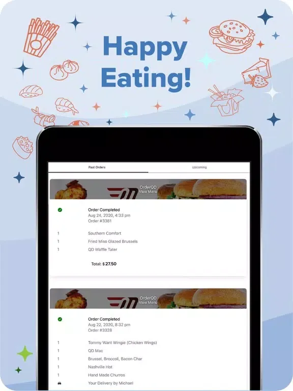 TakeNow Delivery iPad  スクリーンショット