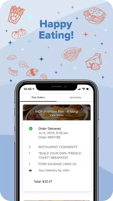 TakeNow Delivery スクリーンショット