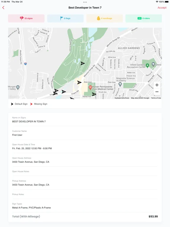Tangkapan skrin TMS Drivers iPad 