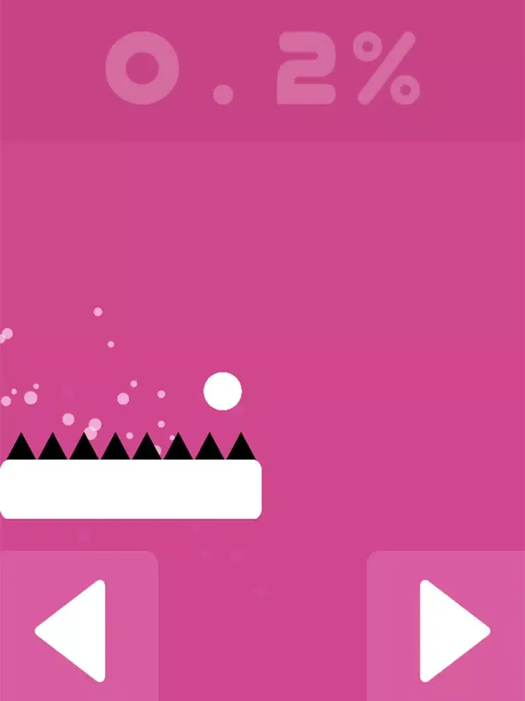 Screenshot di Don't Drop The White Ball iPad 