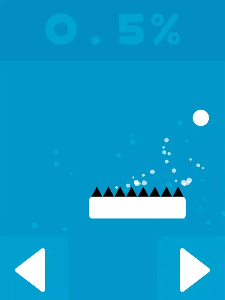 Screenshot di Don't Drop The White Ball iPad 