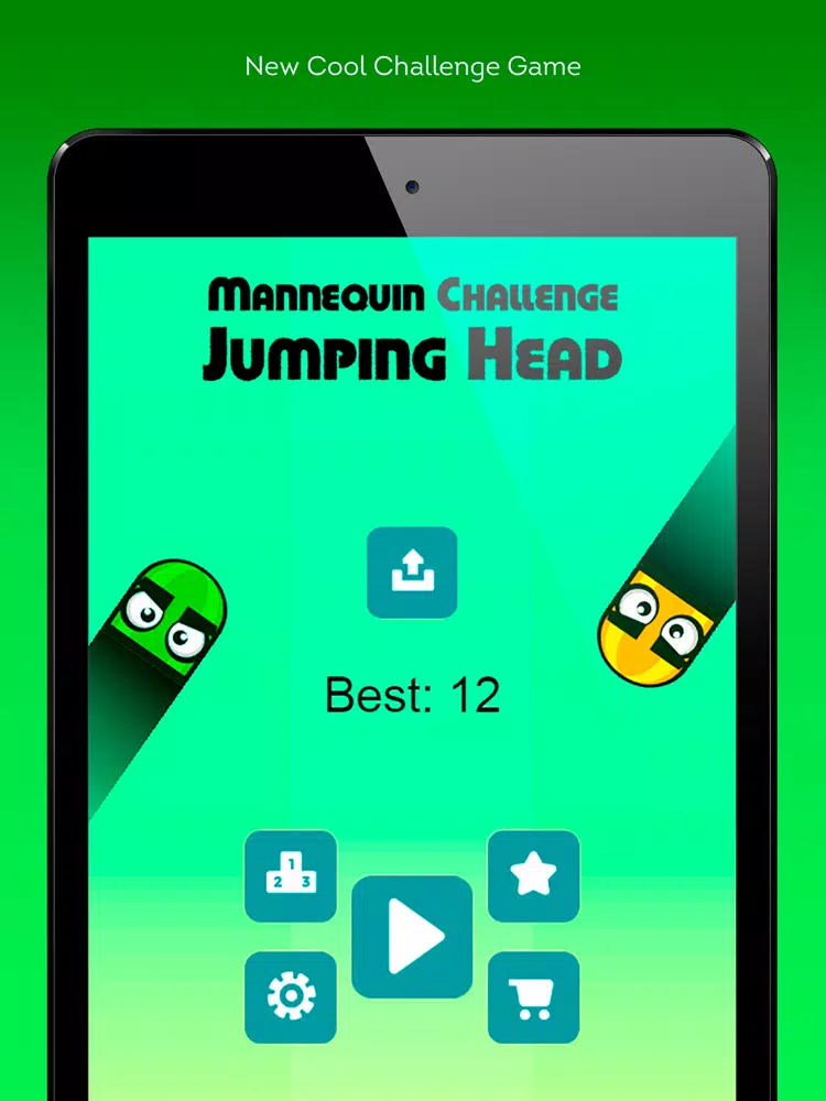 Zrzuty ekranu Mannequin Head - Jumping Challenge iPad 