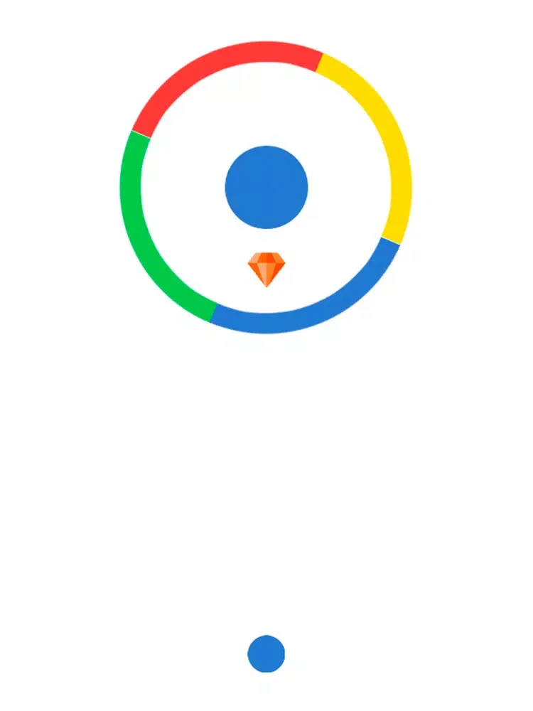 Screenshot di Color Сircle Game iPad 