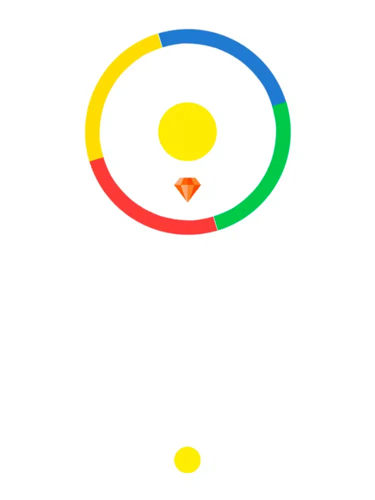 Screenshot di Color Сircle Game iPad 