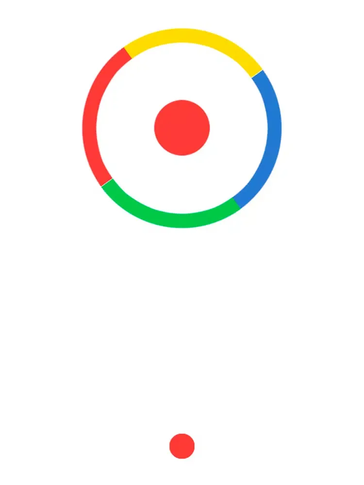 Screenshot di Color Сircle Game iPad 