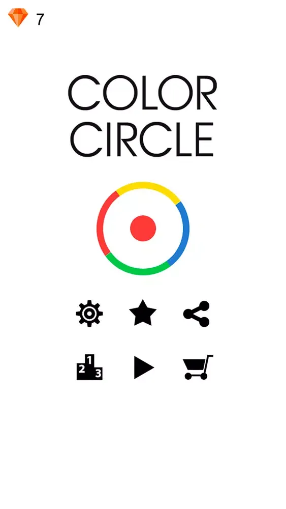 Screenshot di Color Сircle Game