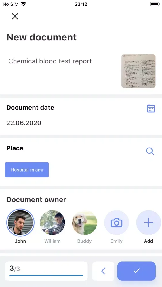 Medical History – documents Ekran Görüntüleri