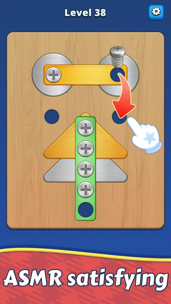 Capturas de tela do Take Off Bolts: Screw Puzzle