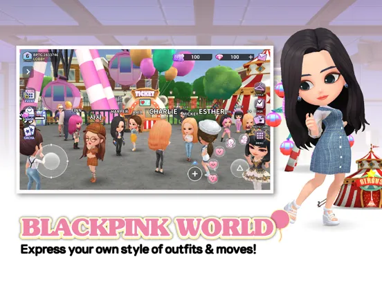 BLACKPINK THE GAME iPad  Screenshots