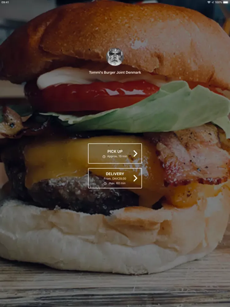 Capturas de tela do Tommi's Burger Joint Denmark iPad 