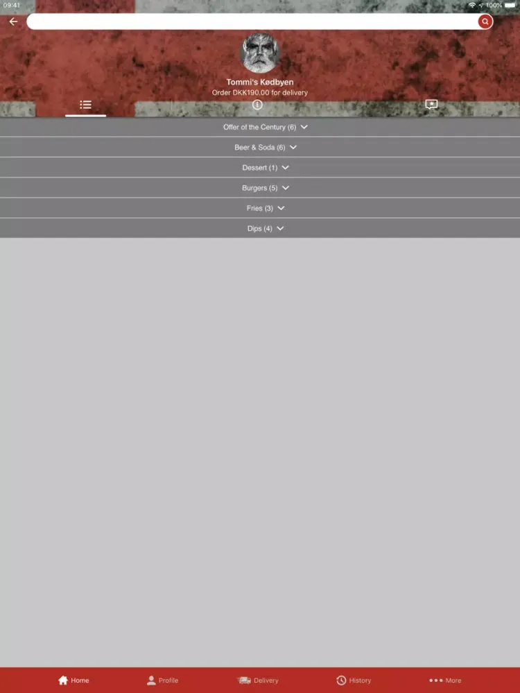 Capturas de tela do Tommi's Burger Joint Denmark iPad 