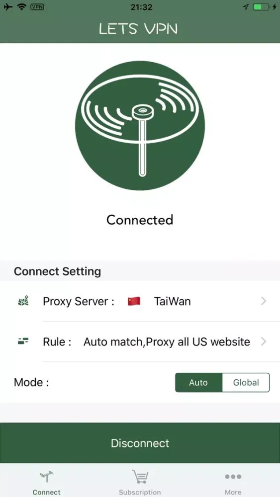 Lets VPN スクリーンショット