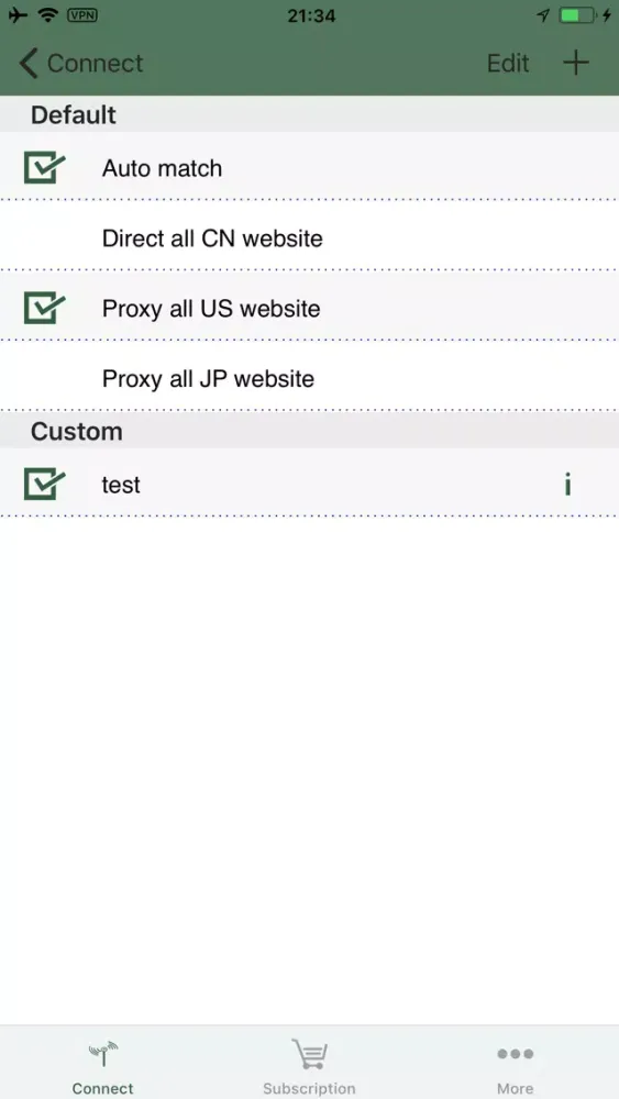 Lets VPN スクリーンショット