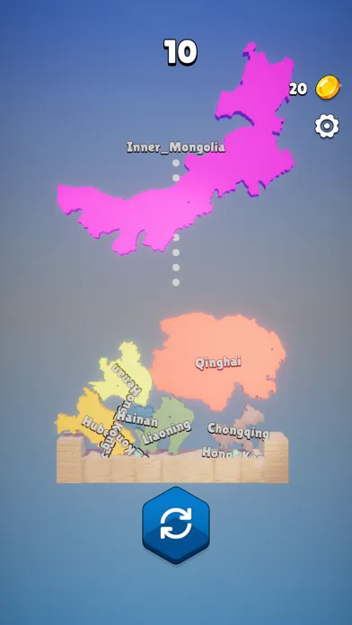 Zrzuty ekranu CHINA MAP STACK